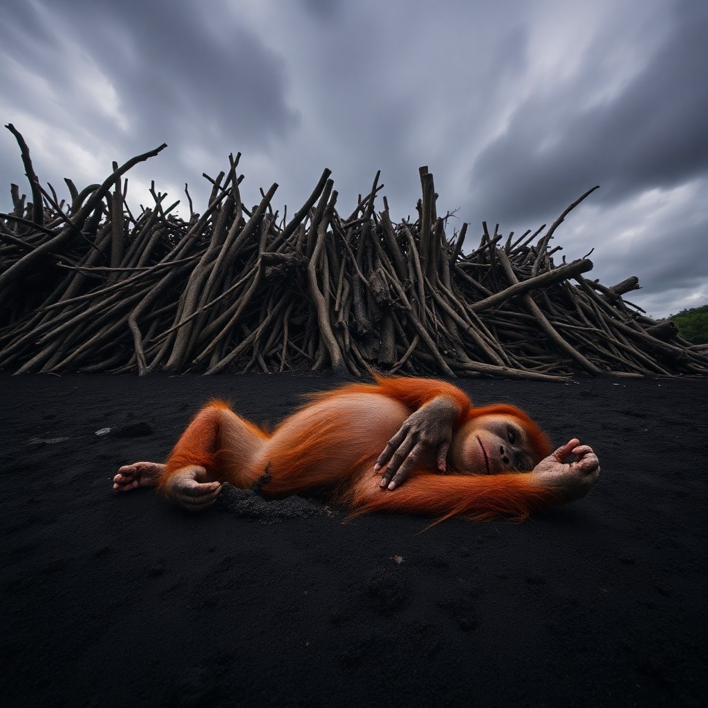 At least 58 Tapanuli orangutans—7% of the species—killed by Cyclone Senyar